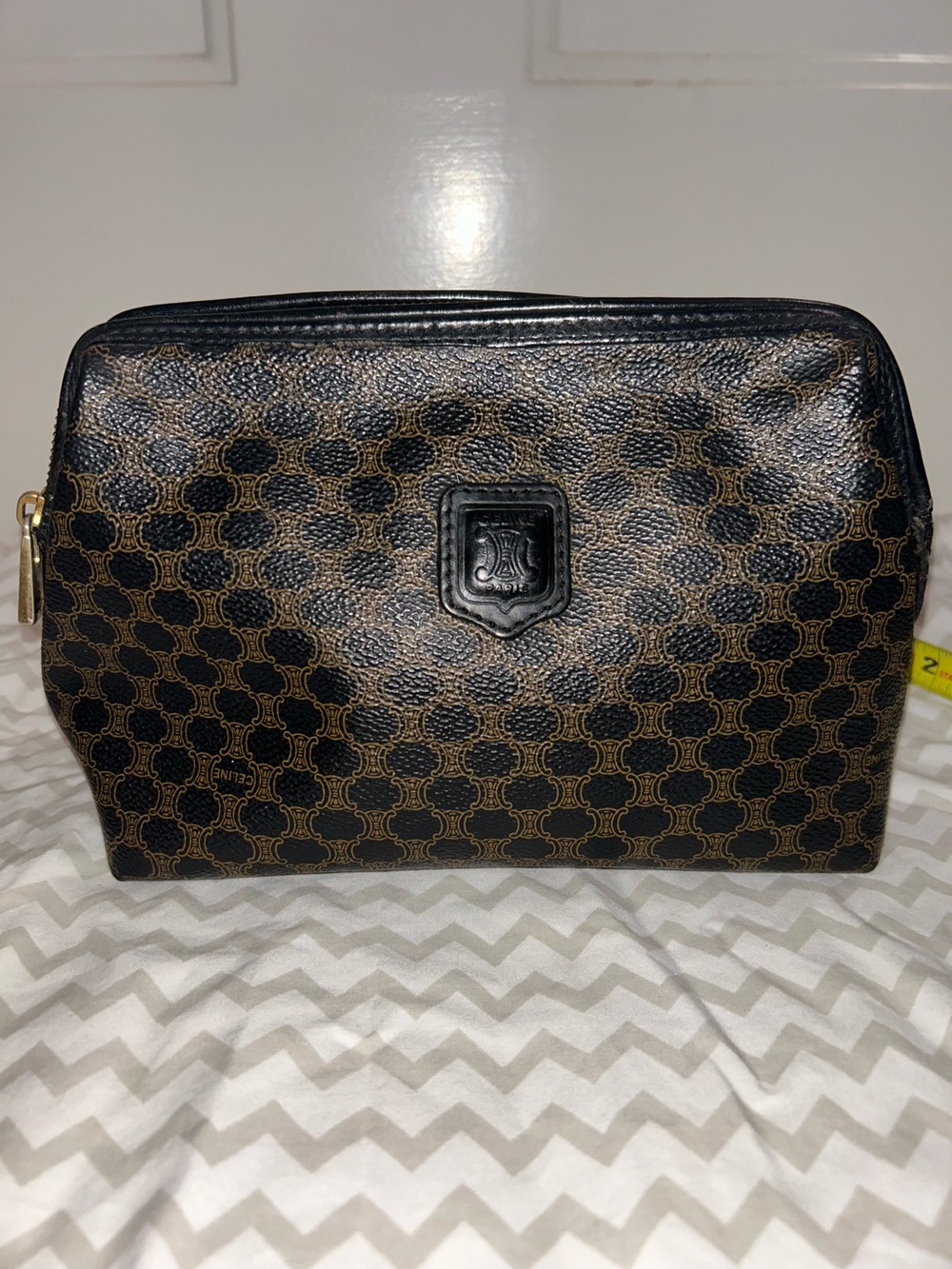 Celine Vintage Macadam Pouch
